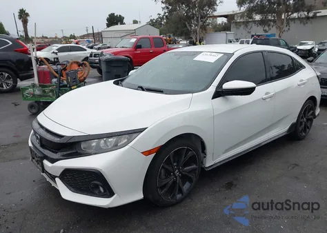 2018 Honda Civic Sport from USA, damaged, VIN SHHFK7H4XJU424176
